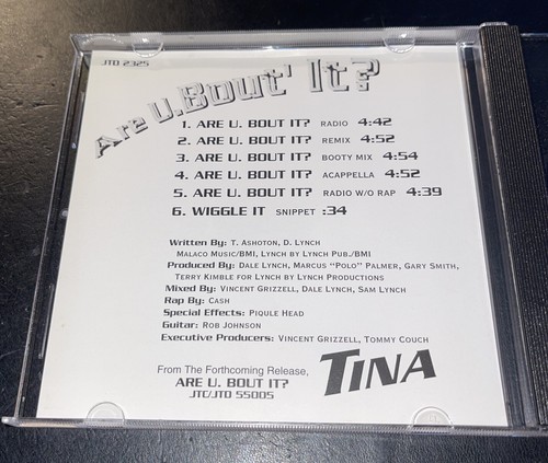 TINA "Are U.Bout' It?" (CD Maxi-Single 1997) 6-Tracks #JTD 2325 ***GOOD*** Rare - Picture 7 of 8