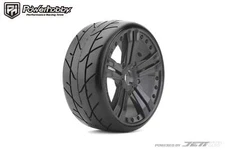 Powerhobby 1/8 GT Vertex Belted Mounted Tires 17mm Medium Claw Wheels