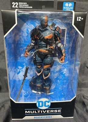 McFarlane Toys DC Multiverse 7  Batman: Arkham Origins DEATHSTROKE NIB Sealed