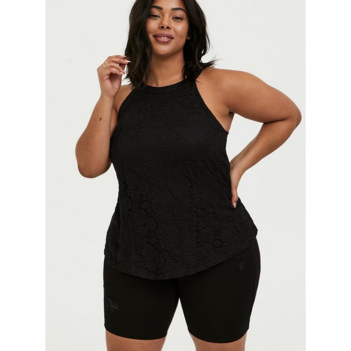 トップス OVERNEATH Garter Tank 072 (Black OVERNEATH：GARTER TANK TOP - BLACK - ORANN ONLINE SHOP