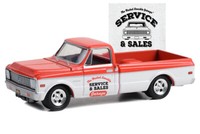 A.S.S NEU Chevrolet Chevy C-10 1972 Greenlight 1:64 Busted Knuckle