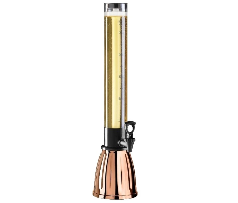 Black Tower Plastic Liquor & Beer Dispensers