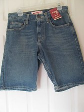NWT Boy's Arizona Light Stone Classic Fit Jean Shorts knee length size 30