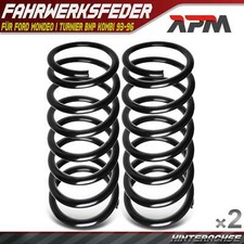 2x Federn Fahrwerksfeder Hinterachse für Ford Mondeo I Turnier BNP Kombi 93-96