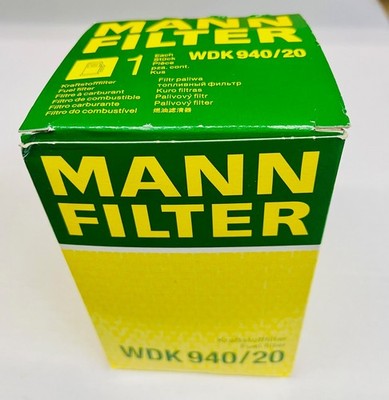 MANN FILTER WDK940/20 BRAND NEW 