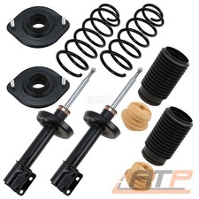 2 STOSSDÄMPFER GAS+FAHRWERKSFEDER+DOMLAGER+PROTECTION-KIT VORNE FÜR OPEL CORSA B