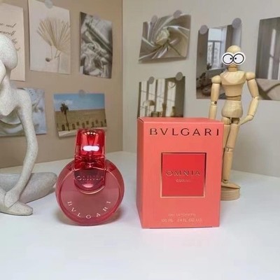 BVLGARI Omnia Coral 100 ml/3.4 oz EDT Spray for Women New In Box Fast Shipping