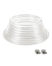 VEVOR Clear Vinyl Tubing 3/8" ID x 1/2" OD 50FT Plastic PVC Tubing Flexible Hose