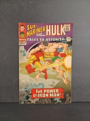 Tales to Astonish #82 Iron Man VS. Namor 