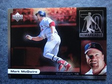 1999 Upper Deck M2 Mark McGwire St. Louis Cardinals Baseball Card