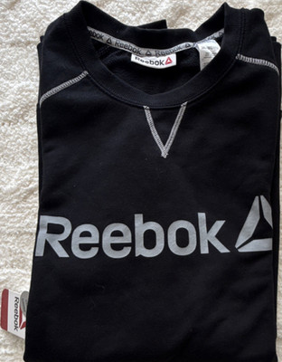 Reebok Men's Crewneck Sweatshirt with Long Sleeves, Size 3XL 