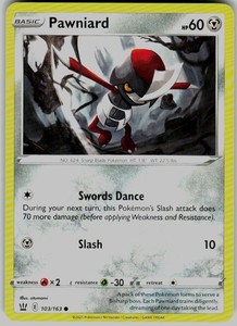 Pawniard 103/163 Battle Styles Common