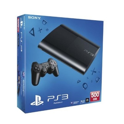 Sony PlayStation 3 500GB Console PS3 Video Game Systems Very Good
