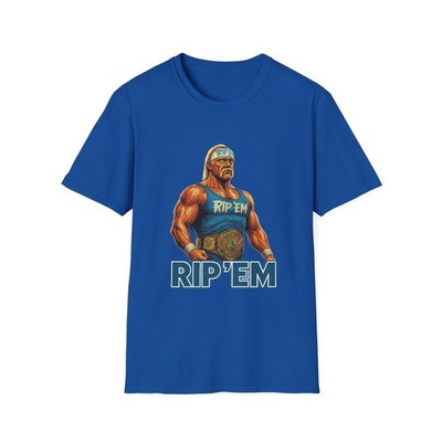 No holds barred, Hulk Hogan Fan Shirt, Unisex Wrestling Top, RIP Em Tee,