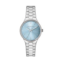 Trussardi T-Essenza Damenuhr Solo Zeit Quarz Analog Blau 32 Mm Edelstahl