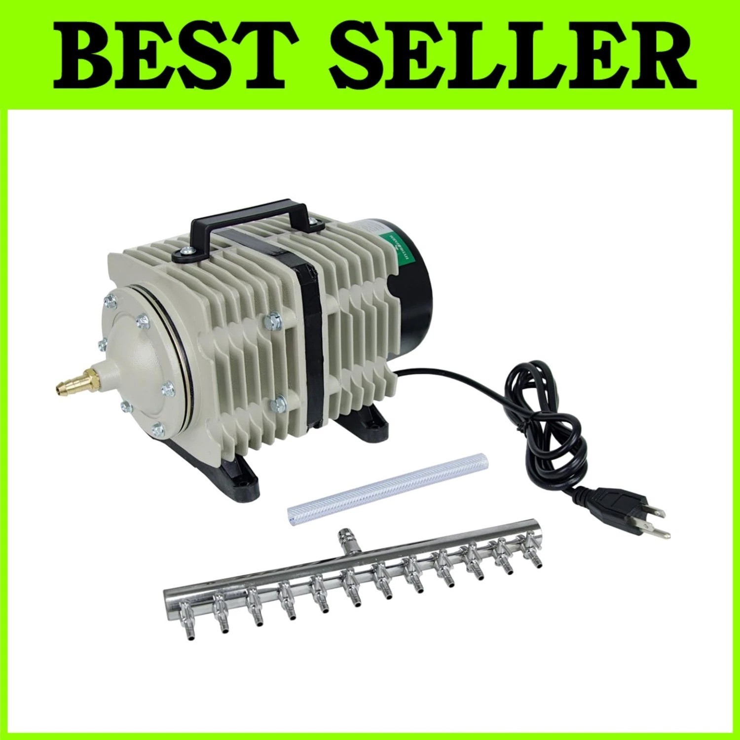 Active Aqua 112W Air Pump with 12 Outlets**
