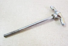 One 1980's VINTAGE LUDWIG ROCKER BASS DRUM T-ROD (B/W BADGE ERA, MADE IN USA)