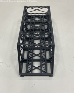 Black Double Track Truss Bridge for Ho scale
