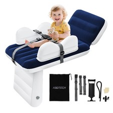 Abdtech Inflatable Toddler Airplane Bed:Airplane Seat Extender for Kids, Infl...