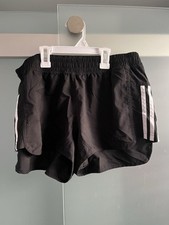 adidas black white stripes active wear active wear shorts