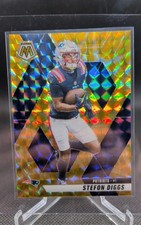 2025 Panini Mosaic - Stefon Diggs #239 Reactive Yellow Mosaic Prizm