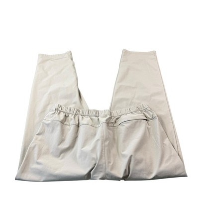 Lululemon Mens ABC Pull-On Pants Tan Khaki Elastic Waist LM5ALNS