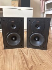 Gale Mini Monitor Bookshelf Speakers Pair Black Hi-Fi Stereo Passive Speakers