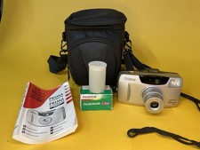 Canon Sure Shot 76 Zoom 35mm Point Shoot Camera w/ Case Film Battery Tested
