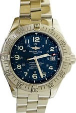 Breitling Superocean A17360 Blue 42mm Automatic Mens Watch Excellent A6234 3