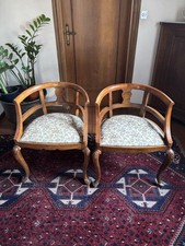 Poltroncine Antiche In Noce