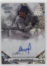 2023 Bowman Sterling Prospect Speckle Refractor 63/99 Abel Bastidas Auto v9t