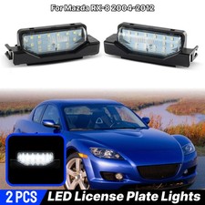 Für Mazda RX-8 2004-2012 Kennzeichenbeleuchtung Lampe Nummernschild Beleuchtung