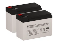Liebert UPStation GXT700MT-120 UPS Replacement Batteries-Set of 2
