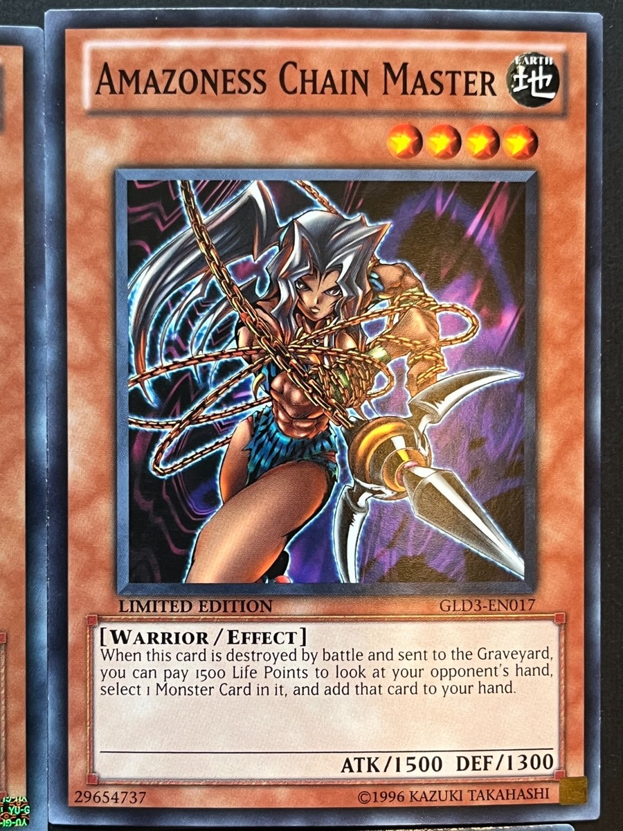 YUGIOH AMAZONESS DECK- QUEEN- PRINCESS- TIGER- WARRIOR- SPIRIT- CHAIN NM