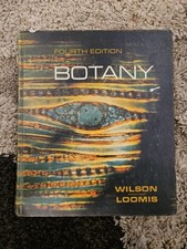 Carl L. Wilson, Walter E. Loomis BOTANY  4th Edition