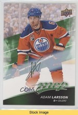 2017-18 Upper Deck MVP Green Script Adam Larsson #150 READ 7be