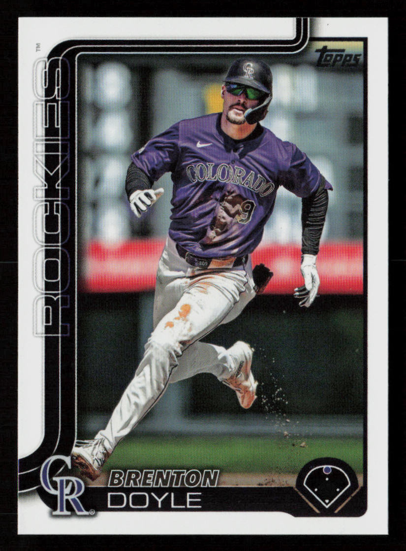 Brenton Doyle 2025 Topps Series 1 #44 Colorado Rockies Baseball
