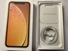 iPhone Xr Empty Retail Box Option Factory Seal Film Logo sticker Accessories 