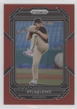 2023 Panini Prizm Red Prizm 99/199 Dylan Lesko #167 fm0