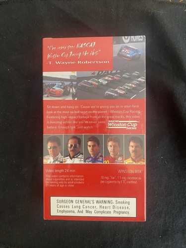 Nascar Collectibles Winston Cup 50th Anniversary VHS Tape Intro To The Sport - Picture 2 of 3