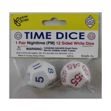 Koplow Dice d12 Time Dice (2) New