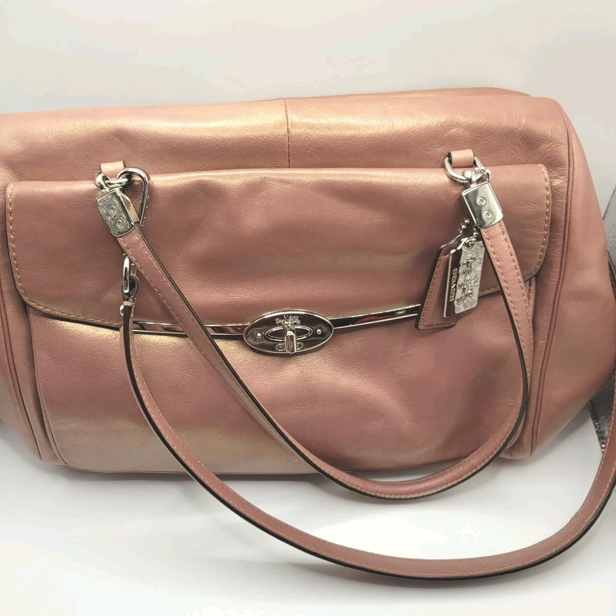 COACH bag y2k コーチ バッグ グランジ マディソン ピンク レザー