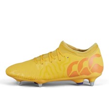 Canterbury Speed Infinite Team Men's Rugby Boots SG Yellow/Orange (UK Size 6.5)