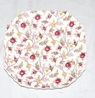 Copeland Spode Rosebud Chintz 9 inch Square Luncheon Plate - Old backstamp