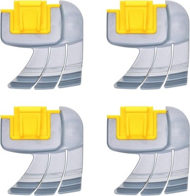 4-Pack Brushes Replacement for Zodiac MX6 MX8 Elite and Polaris MAXX Atlas XT Po
