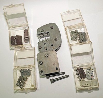 WEZAG CS 30 / EC 65 Benchtop Electric Crimp Head D08 0010 & 5 Die Sets MLK 1.2