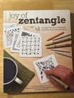 Lot of 2 Joy of Zentangle & Dell Tanglewords Vol 72 Puzzle Drawing Relaxation — photo 2