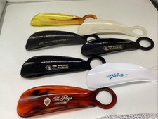 Vintage Hotel Shoe Horn Lot of 7 The Plaza Ne...