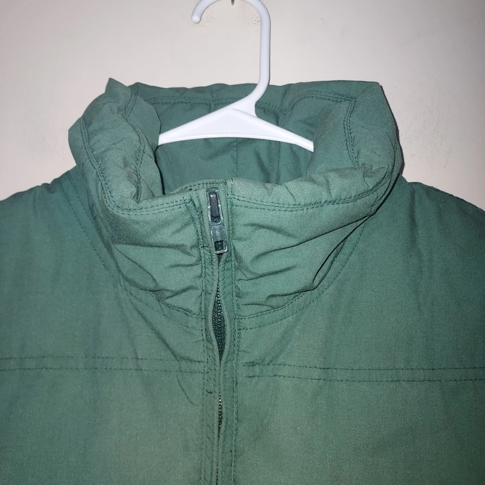 Northwest Territory Men's Puffer Vest XL Down Full Zip Pockets Vintage Green - Image 2 of 4