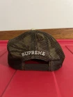 Supreme B.B. Casquette snapback Simon cloutée véritable arbre camouflage toile maille OSFA